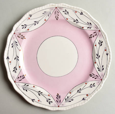 Ruskin (Pink) Dinner Plate