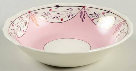 Ruskin (Pink) Fruit/Dessert (Sauce) Bowl