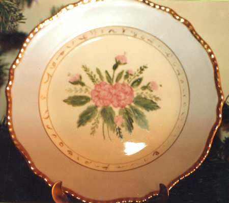 Trousseau (Blue) Dinner Plate