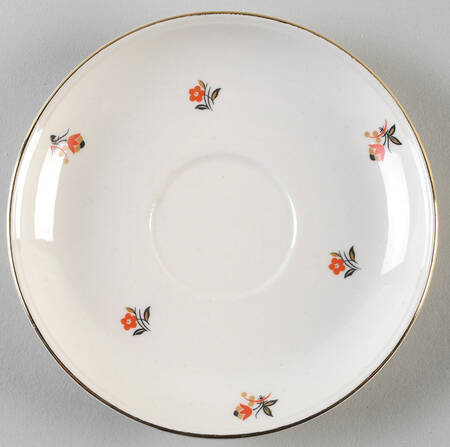Cardinal Saucer