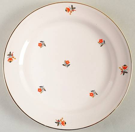 Cardinal Dessert/Pie Plate