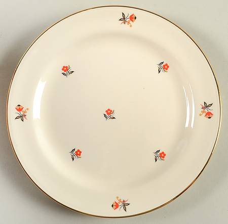 Cardinal Salad Plate