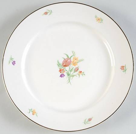 Chintz Luncheon Plate