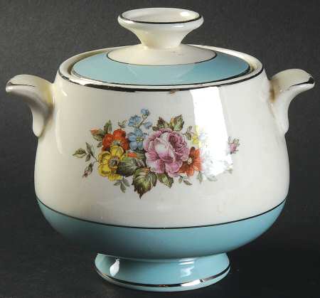 Danube Sugar Bowl & Lid