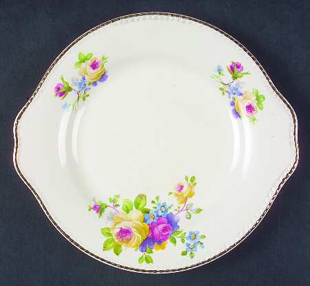 Dixie Rose (Gold Trim) by Cunningham &amp; Pickett
