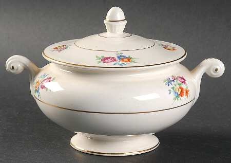 Dresden Sugar Bowl & Lid