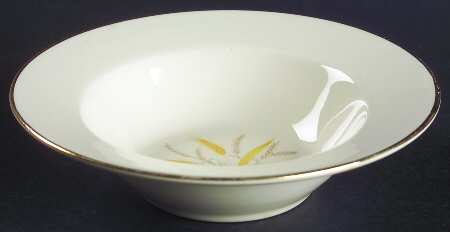 Golden Harvest Rim Fruit/Dessert (Sauce) Bowl