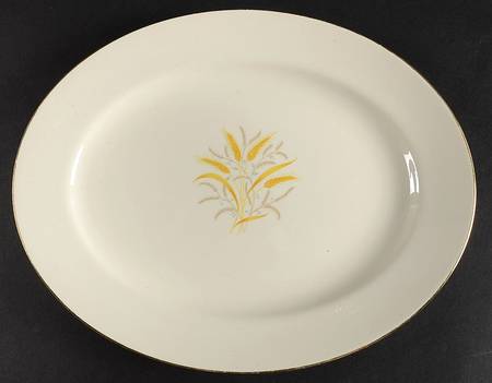 Golden Harvest 11" Oval Serving Platter