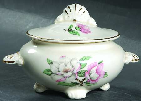 Magnolia Sugar Bowl & Lid