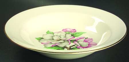 Magnolia Rim Soup Bowl