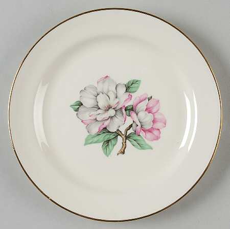 Magnolia Dessert/Pie Plate