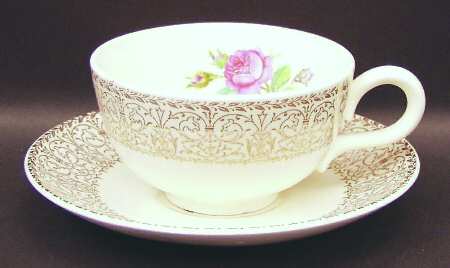 Melody Flat Cup & Saucer Set