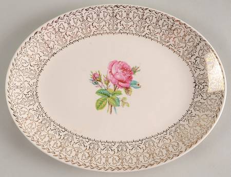 Melody 11" Oval Serving Platter