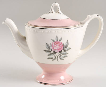 Norway Rose Teapot & Lid
