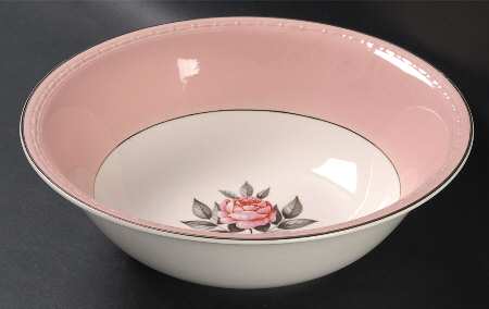 Norway Rose 8" Round Vegetable Bowl