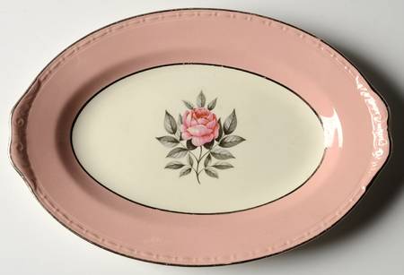 Norway Rose Relish/Gravy Underplate