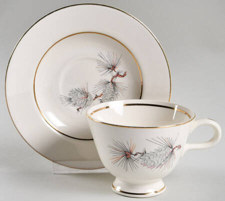 Princess Footed Cup & Saucer Set