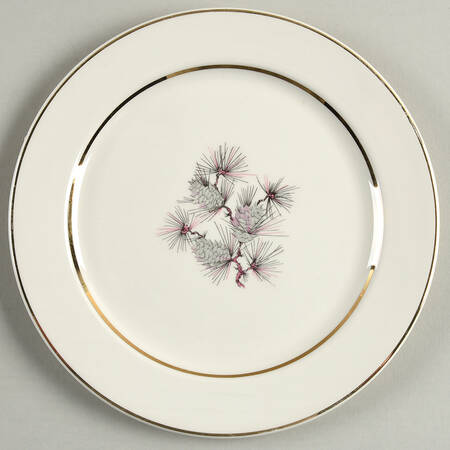 Princess Dessert/Pie Plate by Cunningham & Pickett