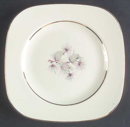 Princess Square Salad Plate