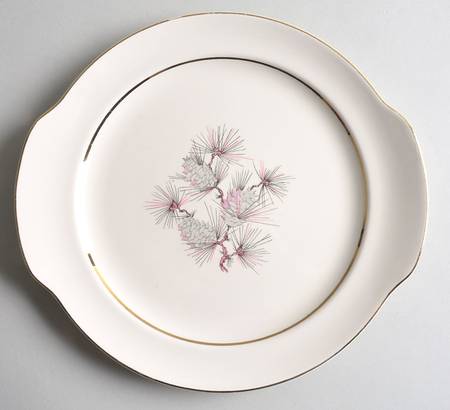 Princess Handled Cake Plate