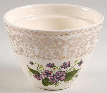 Springviolet Sugar Bowl No Lid