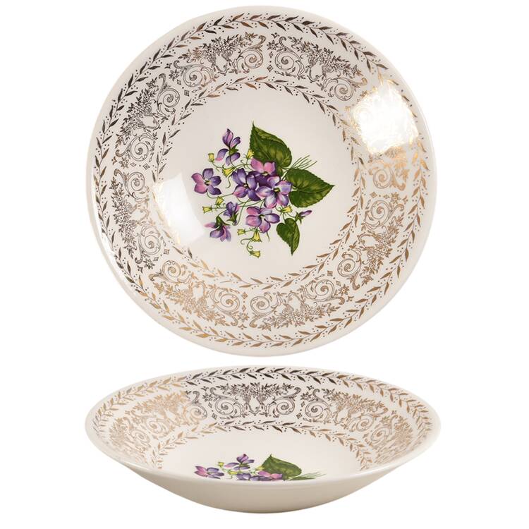 Springviolet Fruit/Dessert (Sauce) Bowl