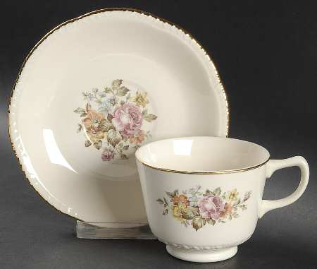Stratford (Liberty Shape) Footed Cup & Saucer Set