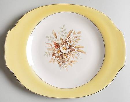 Sunglow 11" Oval Serving Platter