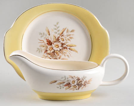 Sunglow Gravy Boat & Underplate