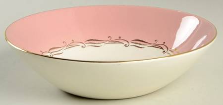 Sunrise Pink 8" Round Vegetable Bowl