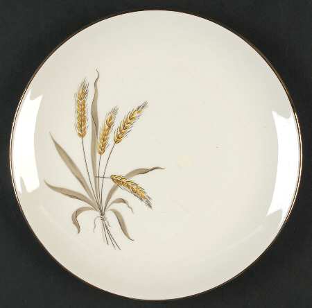 Wheat Spray Dessert/Pie Plate