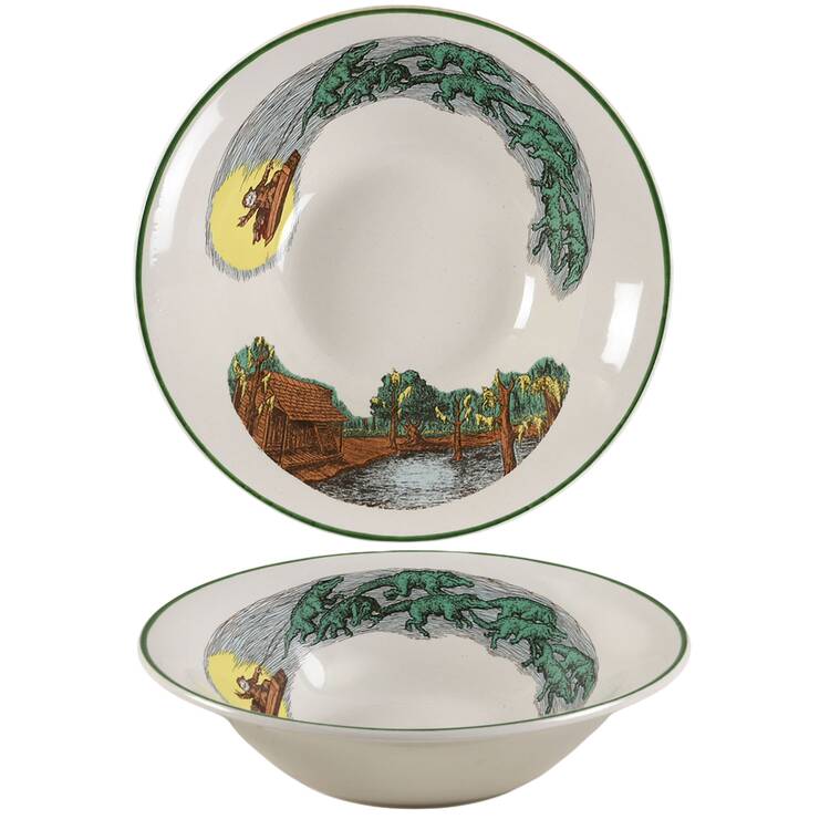 Cajun Christmas Coupe Cereal Bowl