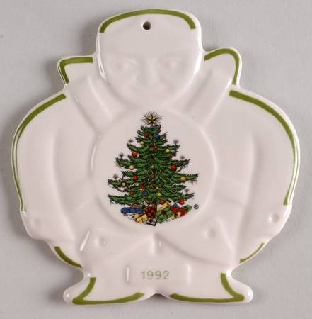 Christmas Tree (Narrow Green Band) Toy Soldier Ornament