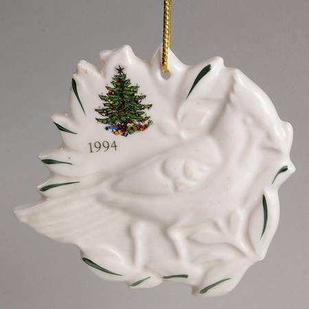 Christmas Tree (Narrow Green Band) Ornament