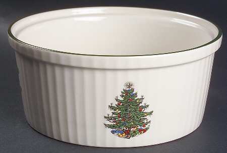 Christmas Tree (Narrow Green Band) 8" Souffle