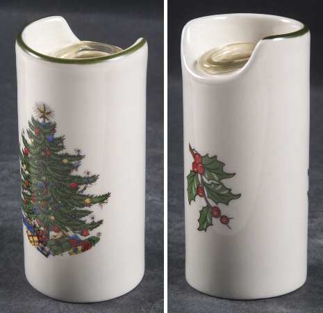Christmas Tree (Narrow Green Band) Cigarette Lighter Holder
