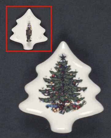 Christmas Tree (Narrow Green Band) Lapel Pin