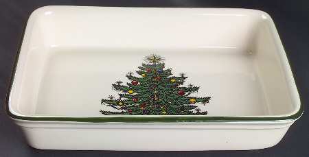 Christmas Tree (Narrow Green Band) 11" Lasagna