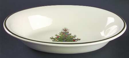 9" Oval Vegetable Bowl