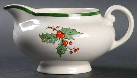 Christmas Tree (Wide Green Band) Creamer