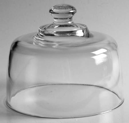Christmas Tree (Wide Green Band) Glassware Dome