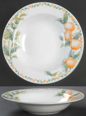 Country Fruit (PTS) Large Rim Soup Bowl
