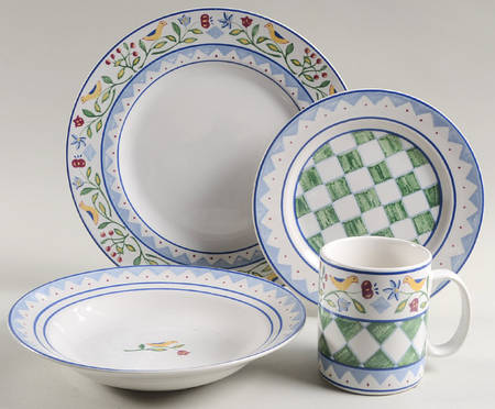 Shaker (Pts)  4 Piece Place Setting
