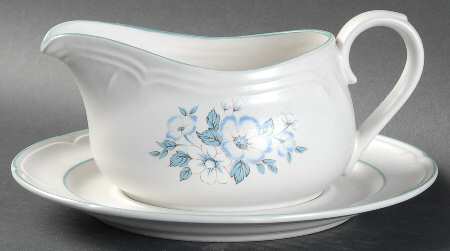 Ashberry Gravy Boat & Underplate by Country Ware