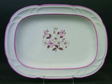 Peachwood 12" Oval Serving Platter