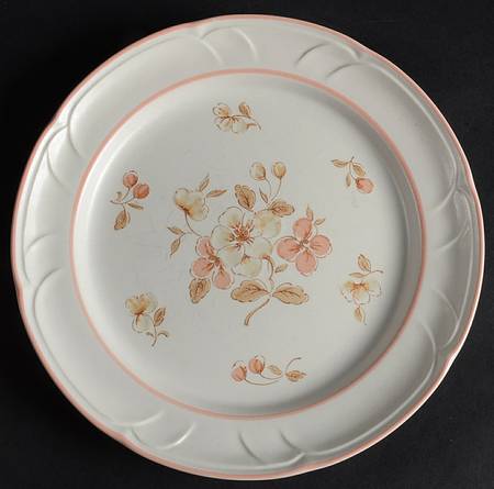 Peachwood Salad Plate