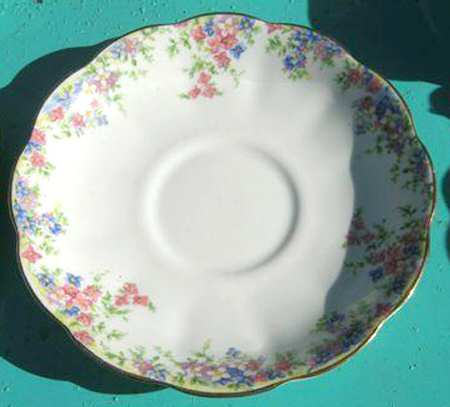 Maytime Saucer for Footed Cup