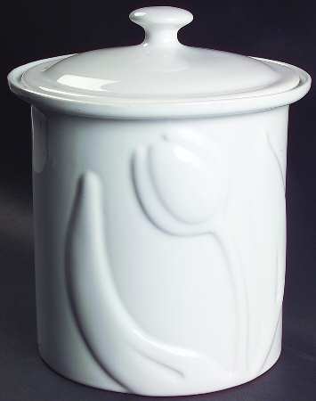 La Tulipe Large Canister & Lid
