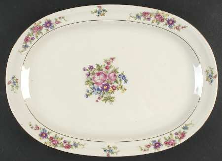 23458 14" Oval Serving Platter