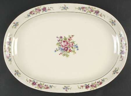 23458 16" Oval Serving Platter